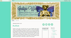 Desktop Screenshot of indigowingspaperie.com